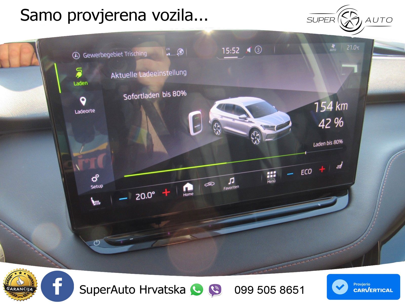 Škoda Enyaq iV 80 82 kWh (204 KS) Suite MATRIX+GR SJED+KAM