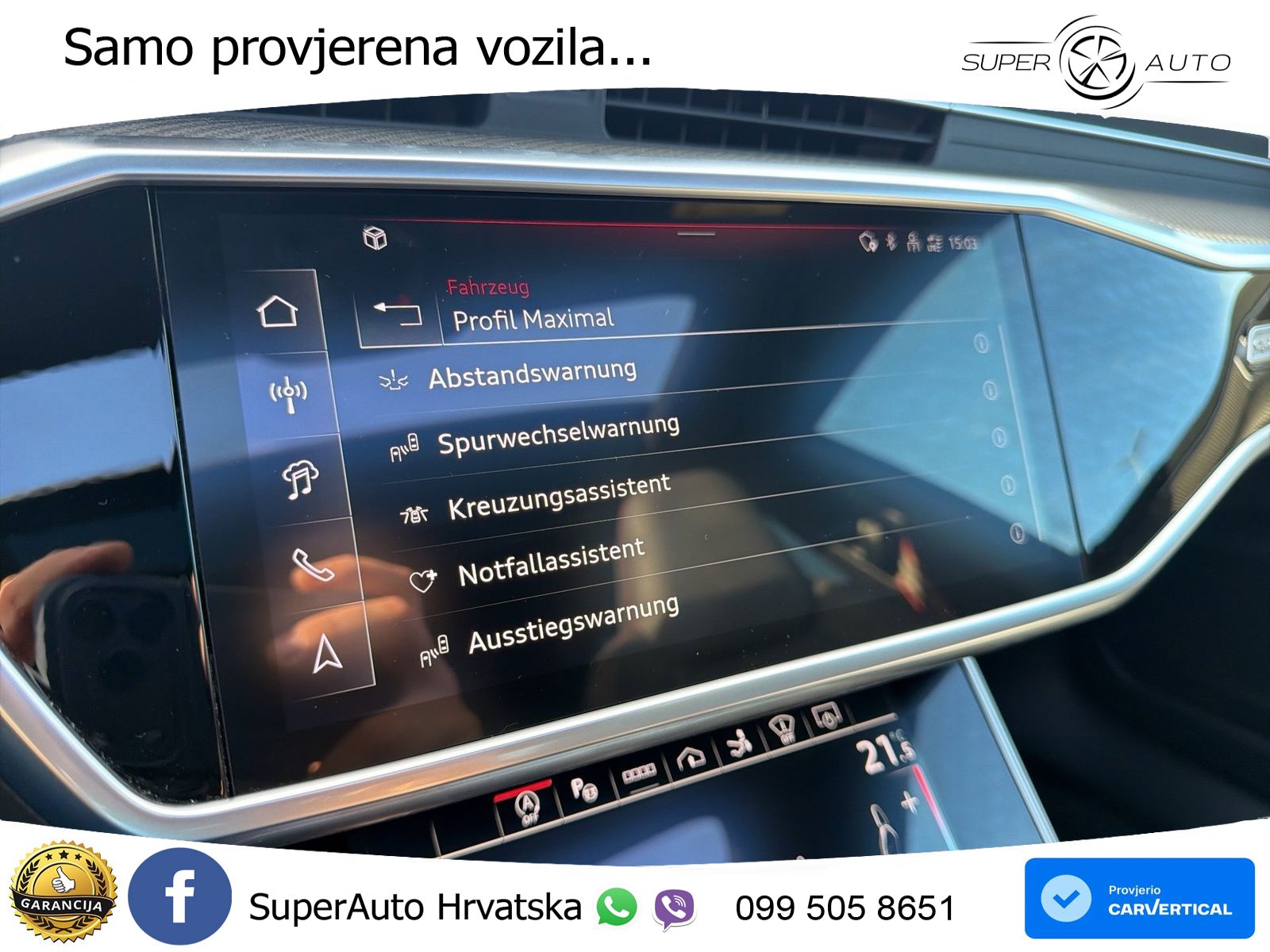 Audi RS7 4.0 TFSI V8 (600 KS) quattro tiptronic MATRIX+GR SJED+KAM