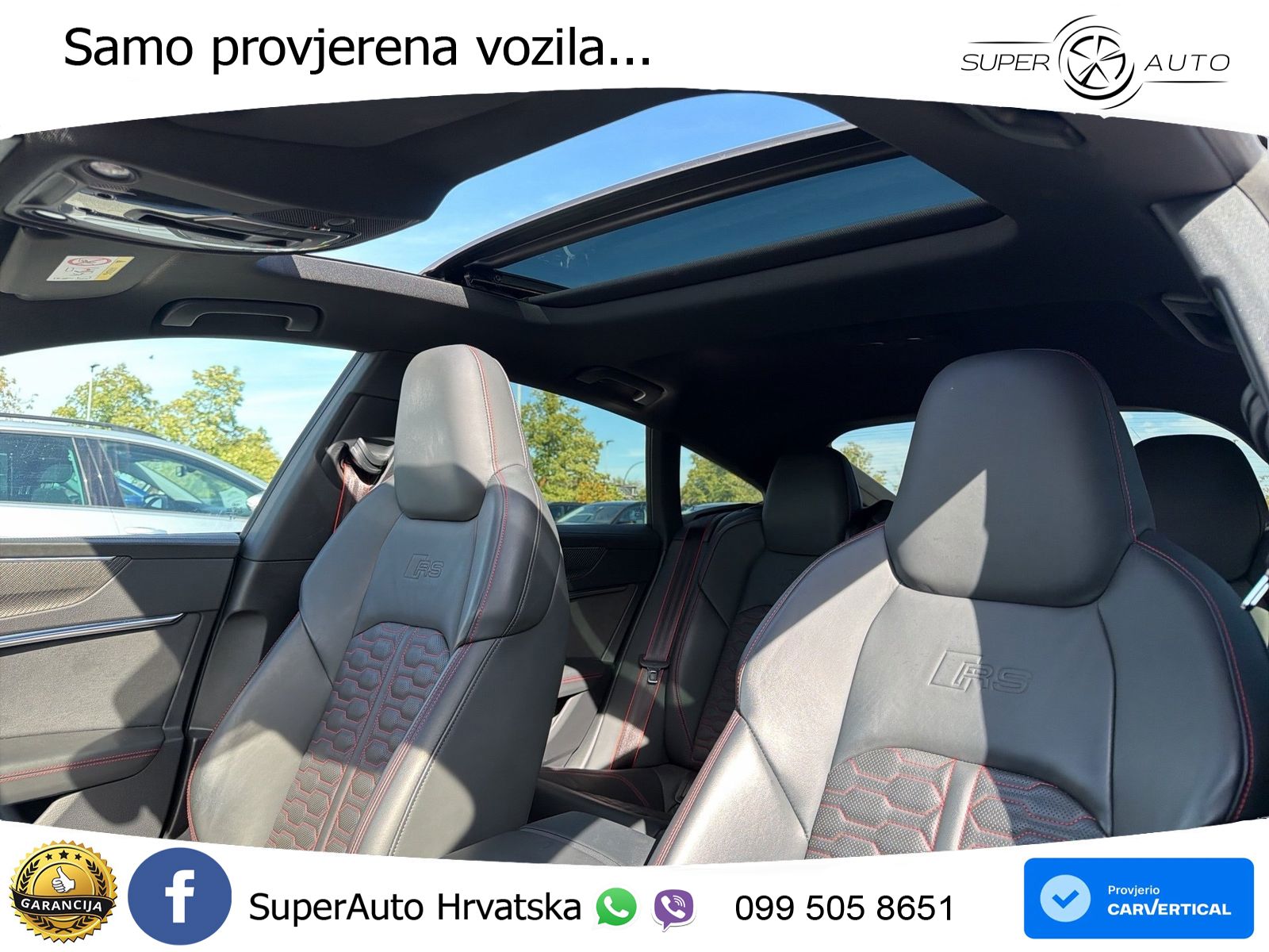 Audi RS7 4.0 TFSI V8 (600 KS) quattro tiptronic MATRIX+GR SJED+KAM