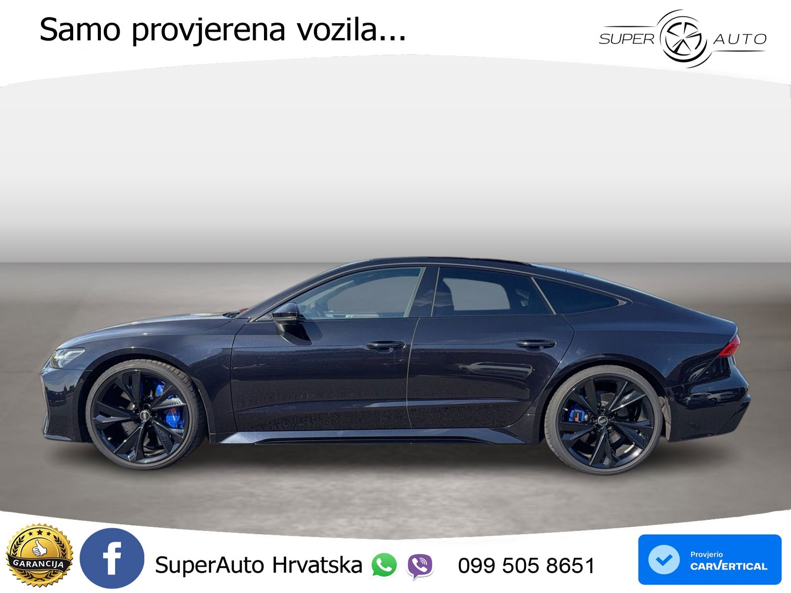 Audi RS7 4.0 TFSI V8 (600 KS) quattro tiptronic MATRIX+GR SJED+KAM