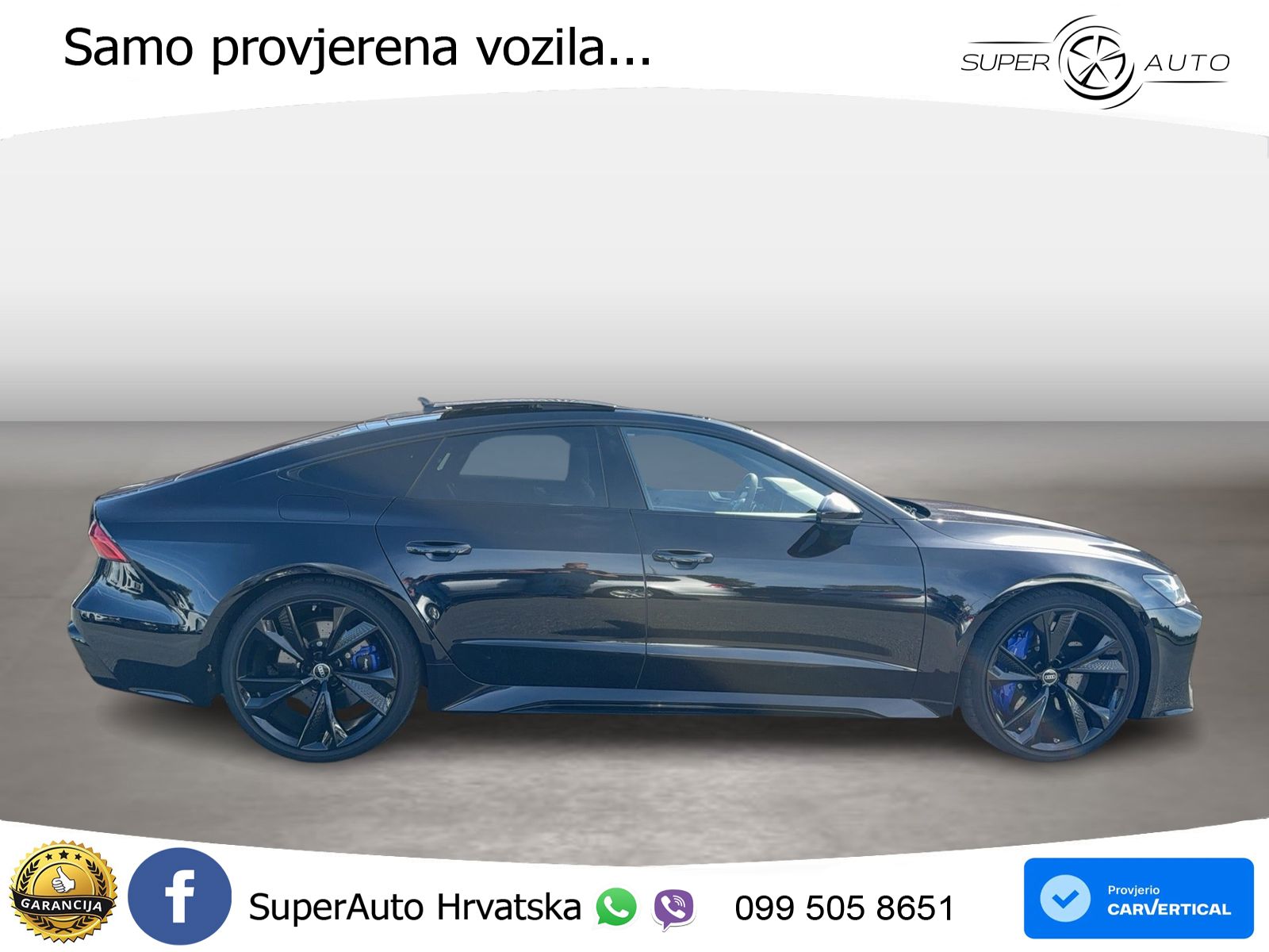 Audi RS7 4.0 TFSI V8 (600 KS) quattro tiptronic MATRIX+GR SJED+KAM