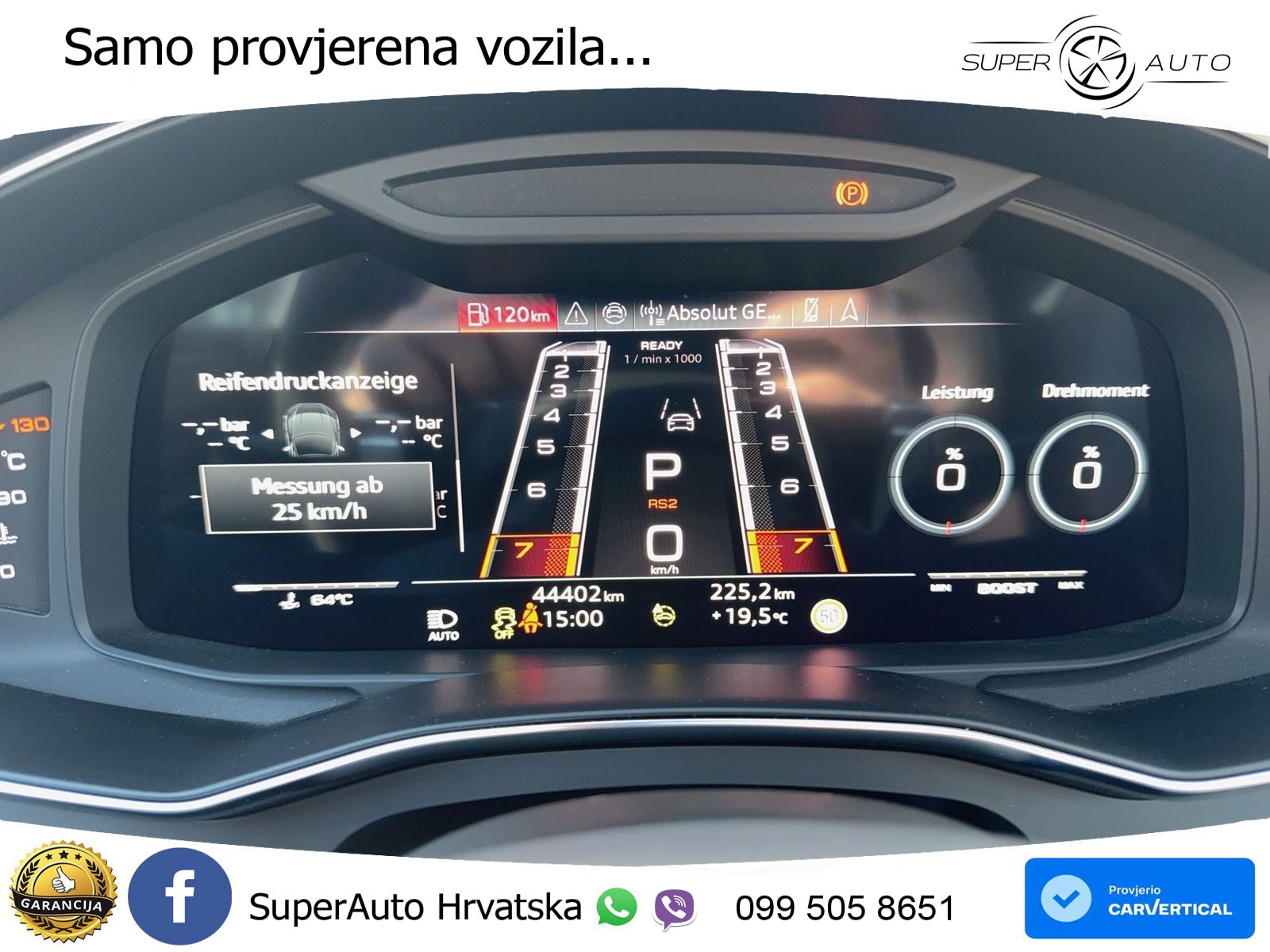 Audi RS7 4.0 TFSI V8 (600 KS) quattro tiptronic MATRIX+GR SJED+KAM