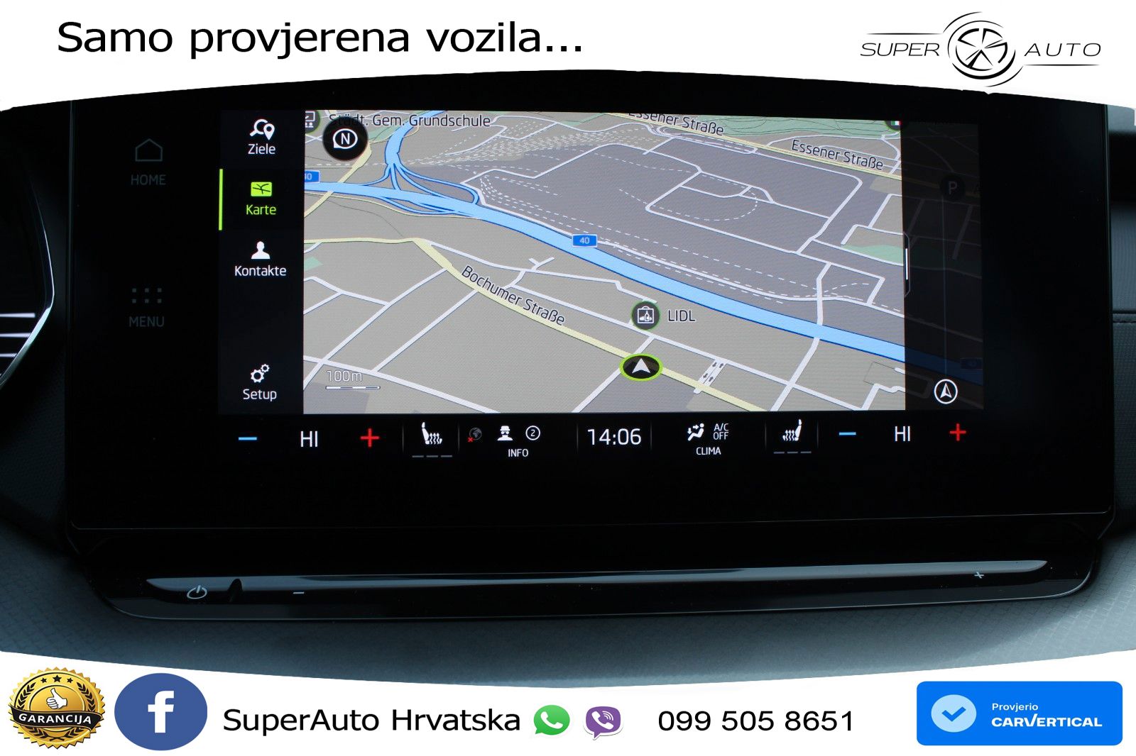 Škoda Octavia Combi 2.0 TDI (150 KS) DSG LED+GR SJED+ACC