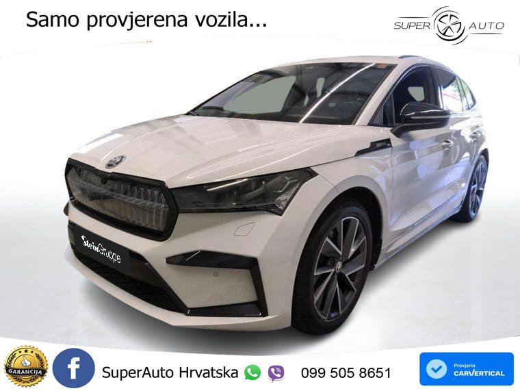 Škoda Enyaq iV 80x 82 kWh (265 KS) AWD SportLine LED+GR SJED+ACC