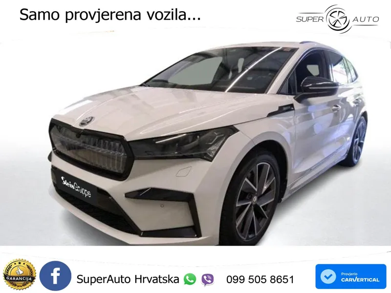 Škoda Enyaq iV 80x 82 kWh (265 KS) AWD SportLine LED+GR SJED+ACC