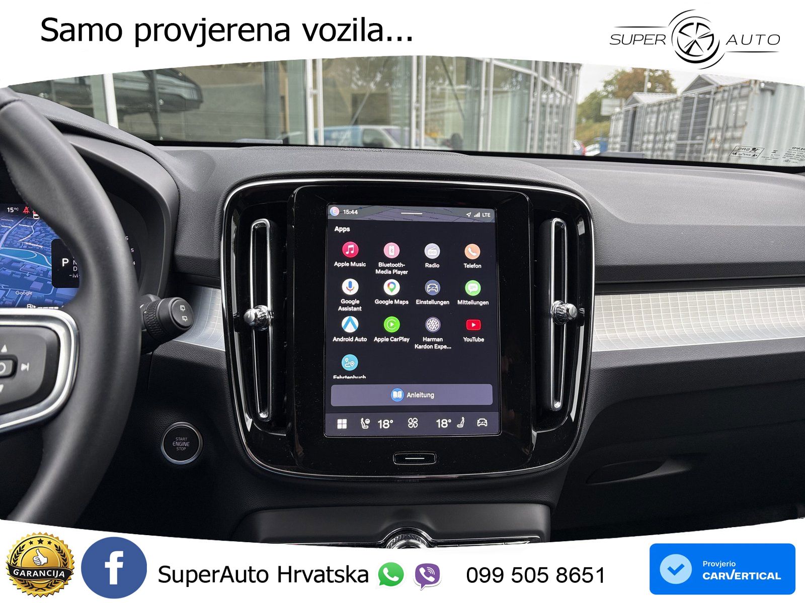 Volvo XC40 2.0 B3 163 KS Automatic LED+GR SJED+ACC