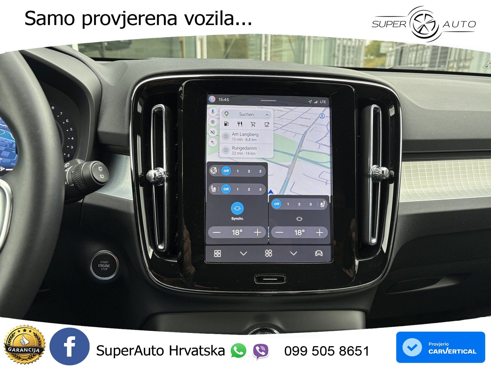 Volvo XC40 2.0 B3 163 KS Automatic LED+GR SJED+ACC
