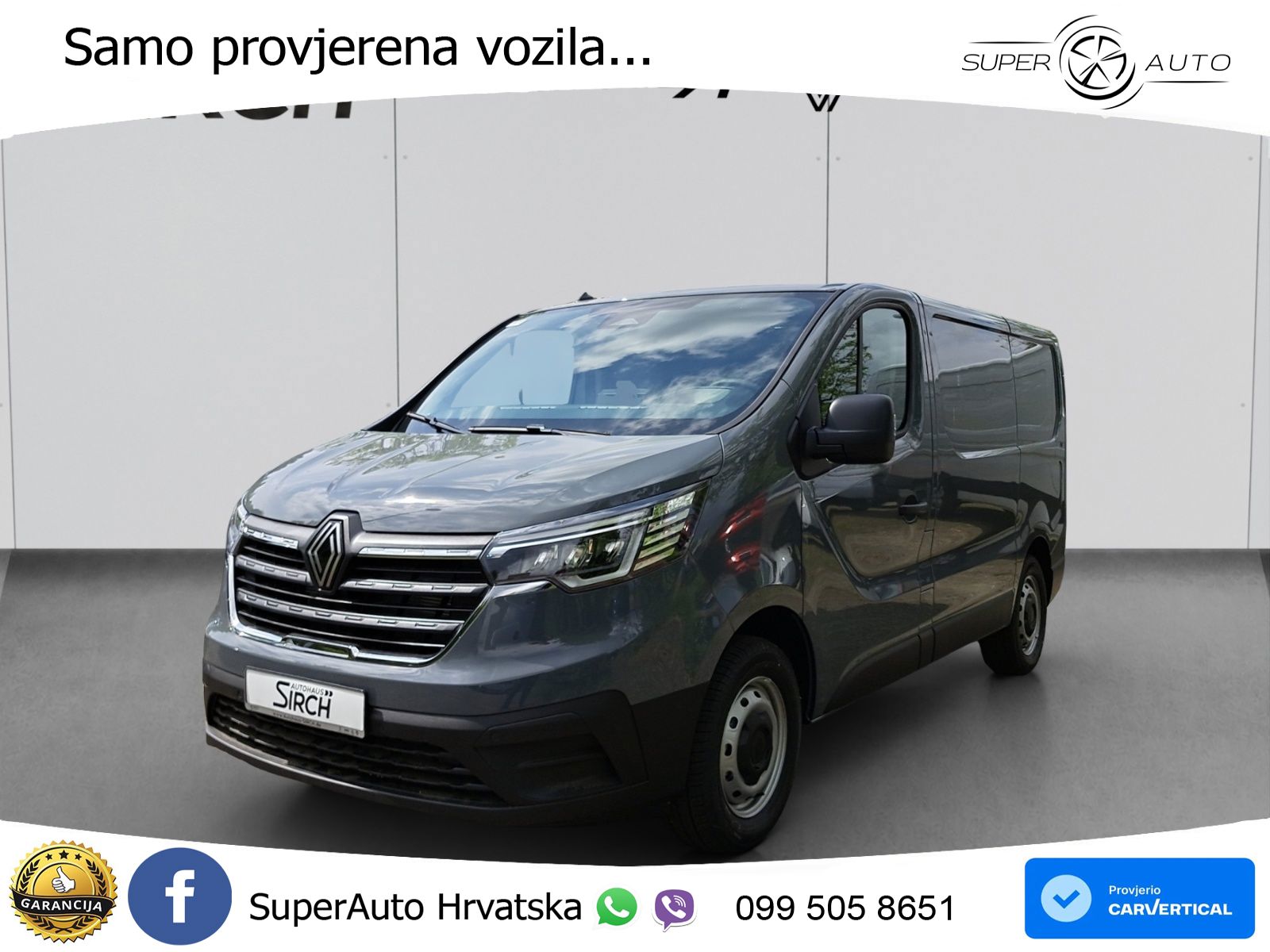 Renault Trafic Komfort L1H1 3,0t Blue dCi 150 Automatik 150 KS