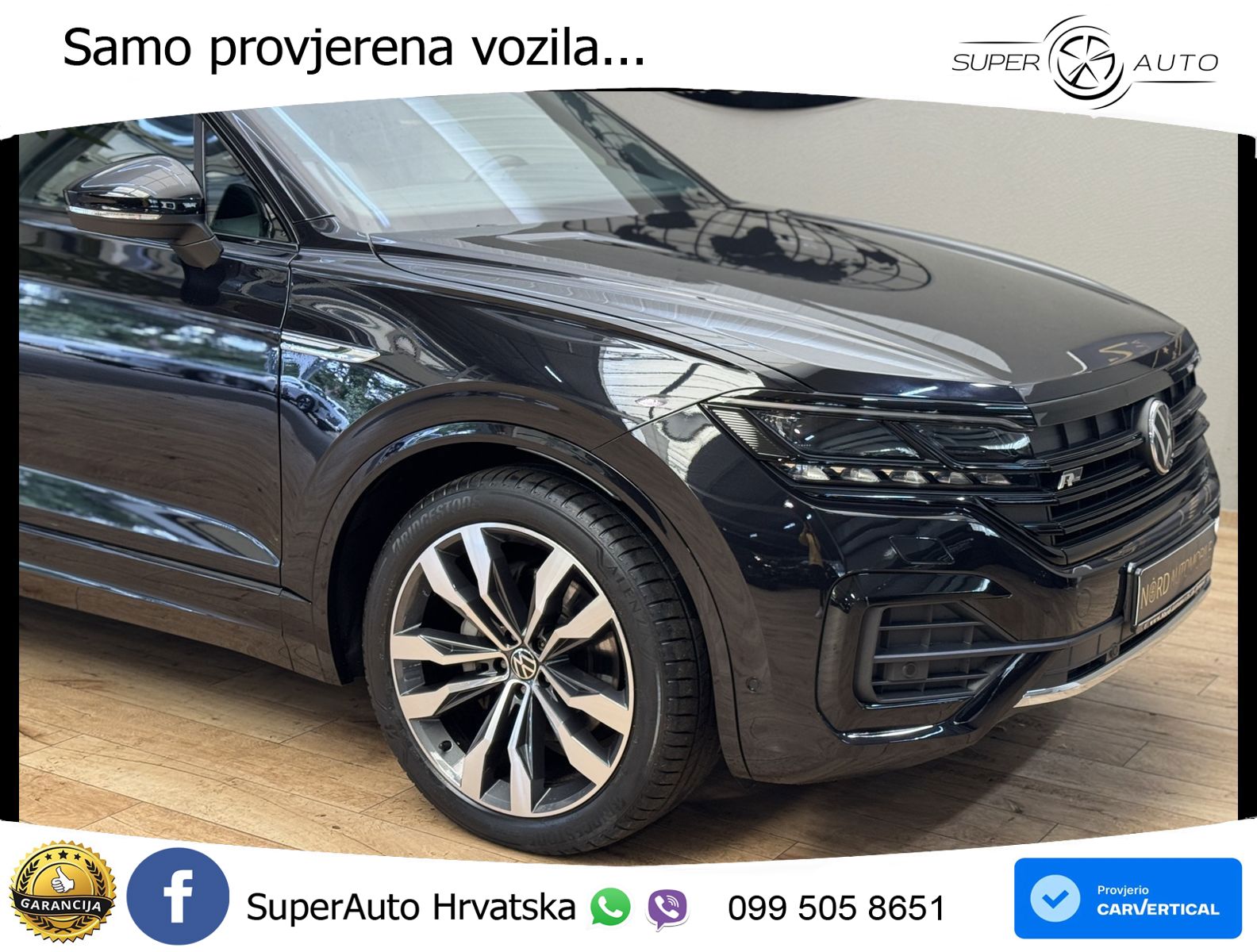 Volkswagen Touareg 3.0 V6 TDI (286 KS) 4MOTION Tiptronic R-Line ZRAČNI+ACC+GR SJED+KAM+PANO