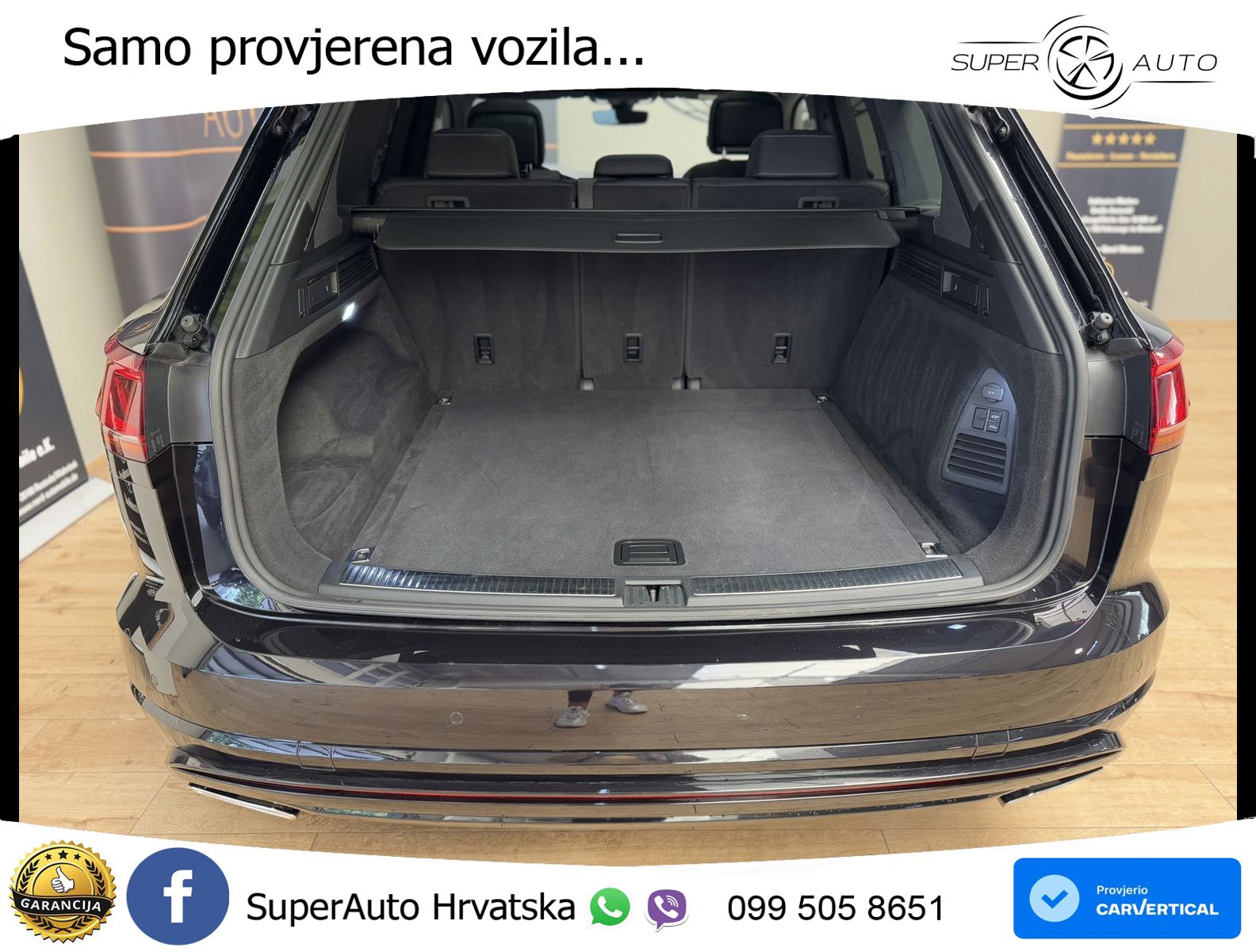 Volkswagen Touareg 3.0 V6 TDI (286 KS) 4MOTION Tiptronic R-Line ZRAČNI+ACC+GR SJED+KAM+PANO