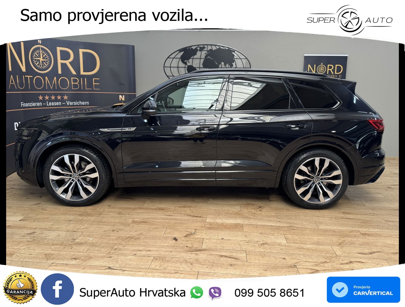 Volkswagen Touareg 3.0 V6 TDI (286 KS) 4MOTION Tiptronic R-Line ZRAČNI+ACC+GR SJED+KAM+PANO
