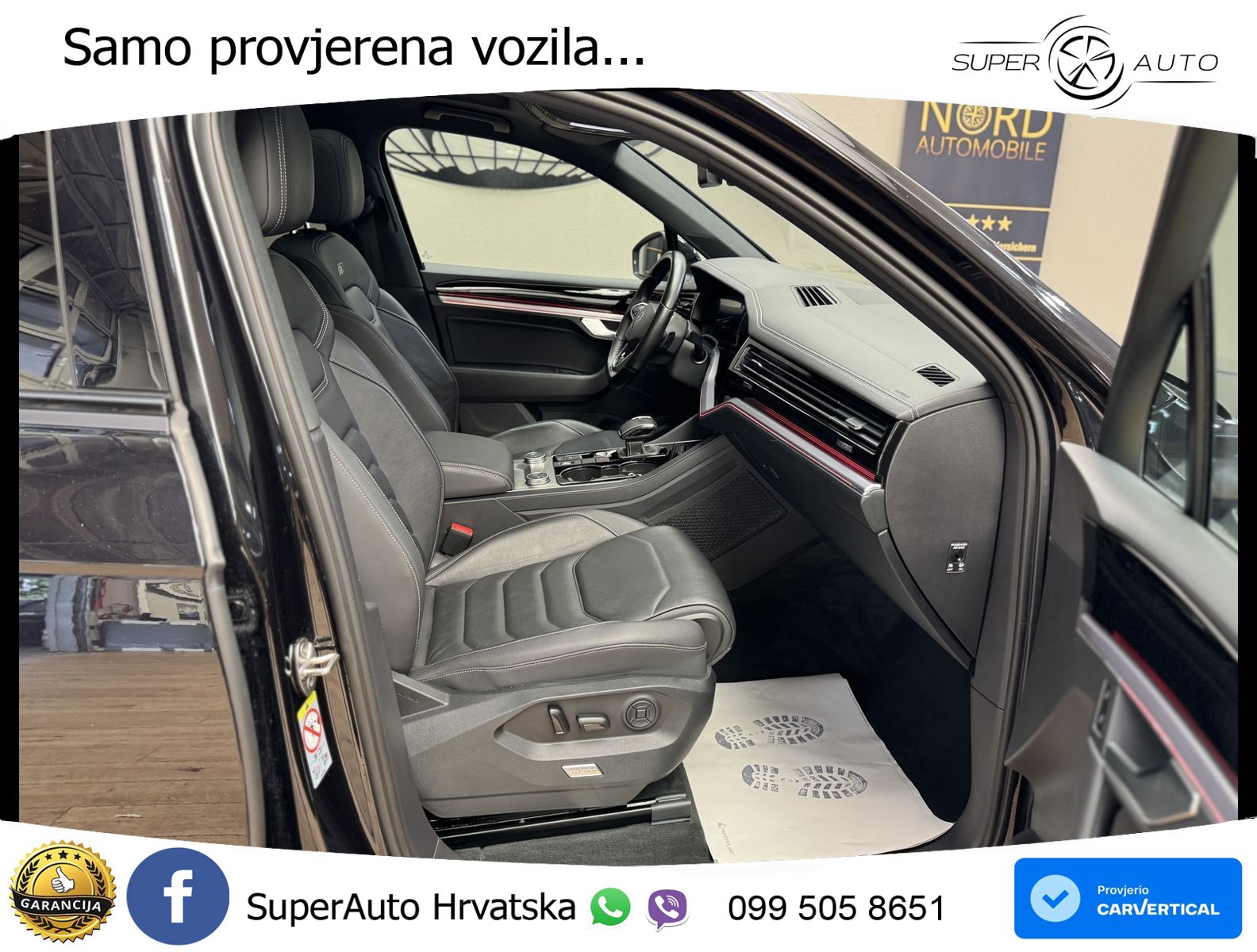 Volkswagen Touareg 3.0 V6 TDI (286 KS) 4MOTION Tiptronic R-Line ZRAČNI+ACC+GR SJED+KAM+PANO
