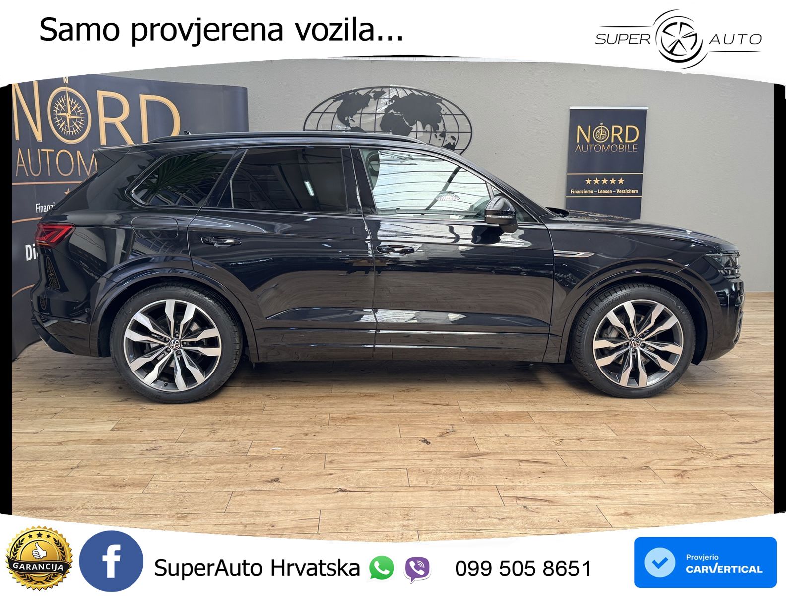 Volkswagen Touareg 3.0 V6 TDI (286 KS) 4MOTION Tiptronic R-Line ZRAČNI+ACC+GR SJED+KAM+PANO