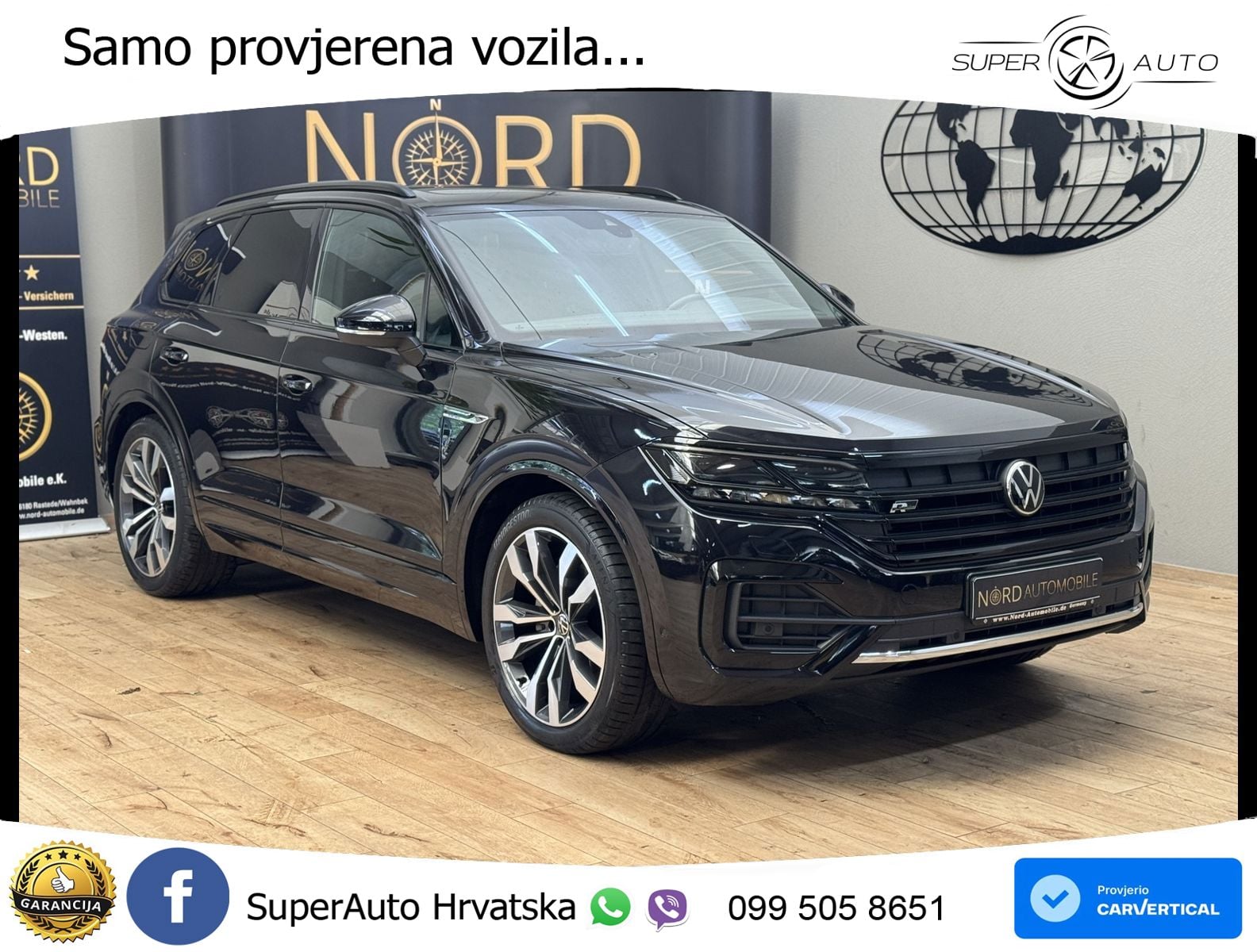 Volkswagen Touareg 3.0 V6 TDI (286 KS) 4MOTION Tiptronic R-Line ZRAČNI+ACC+GR SJED+KAM+PANO