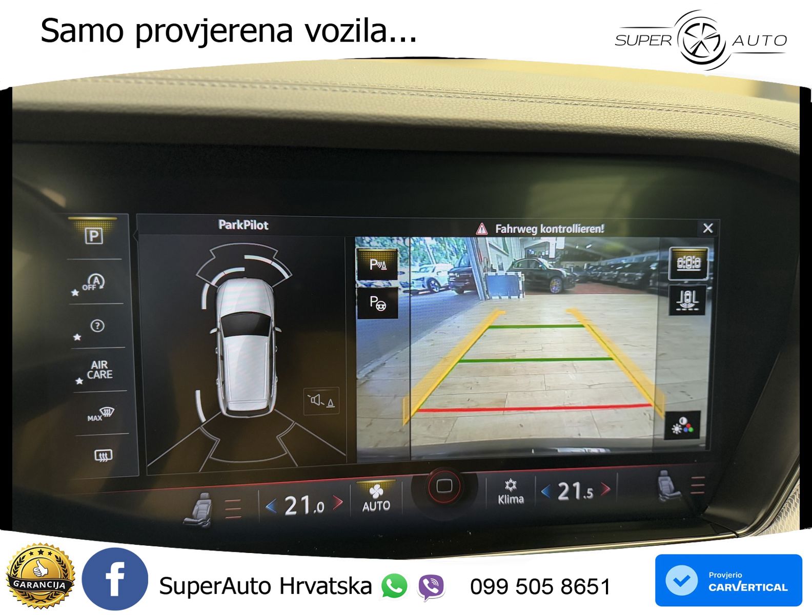 Volkswagen Touareg 3.0 V6 TDI (286 KS) 4MOTION Tiptronic R-Line ZRAČNI+ACC+GR SJED+KAM+PANO