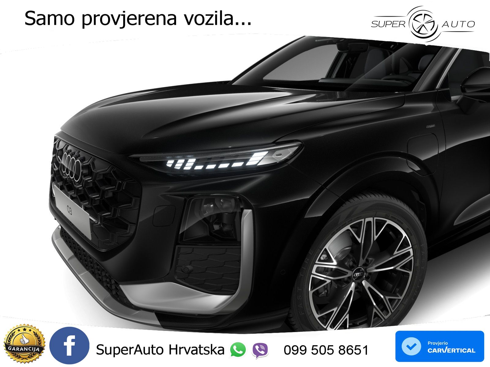 Audi Q3 Sportback 1.5 TFSIe (272 KS) S tronic LED+GR SJED+ACC
