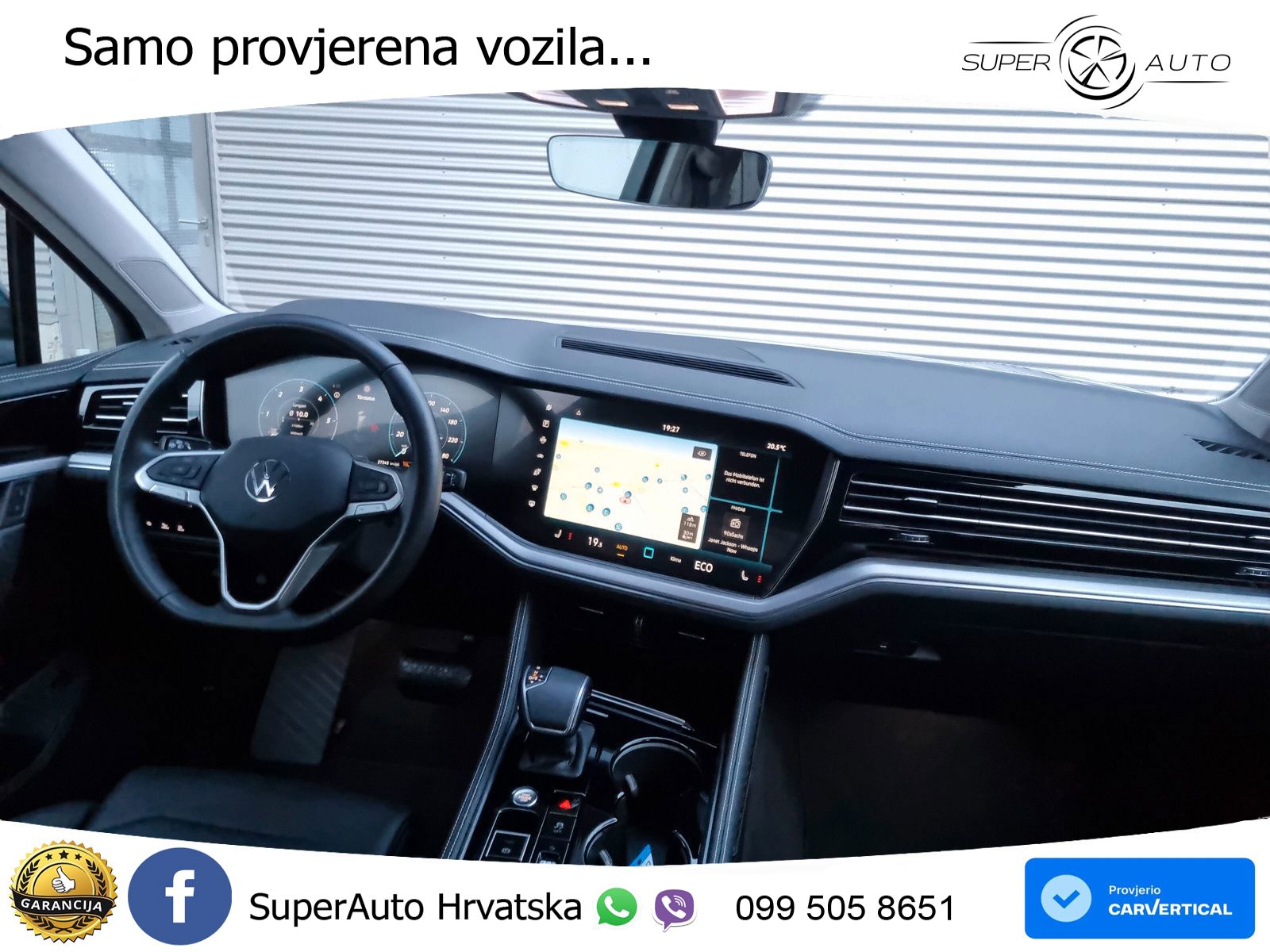 Volkswagen Touareg 3.0 V6 TDI (231 KS) 4MOTION Tiptronic ZRAČNI+ACC+GR SJED+KAM