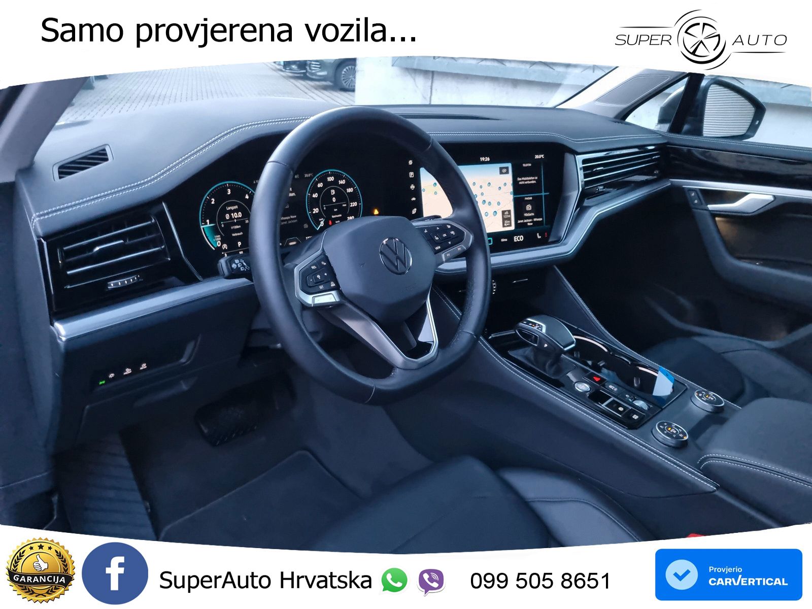 Volkswagen Touareg 3.0 V6 TDI (231 KS) 4MOTION Tiptronic ZRAČNI+ACC+GR SJED+KAM
