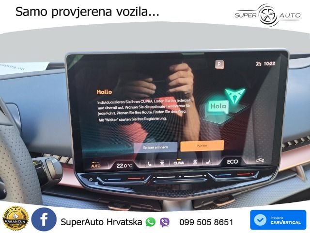 Cupra Tavascan 82 kWh (286 KS) MATRIX+GR SJED+KAM