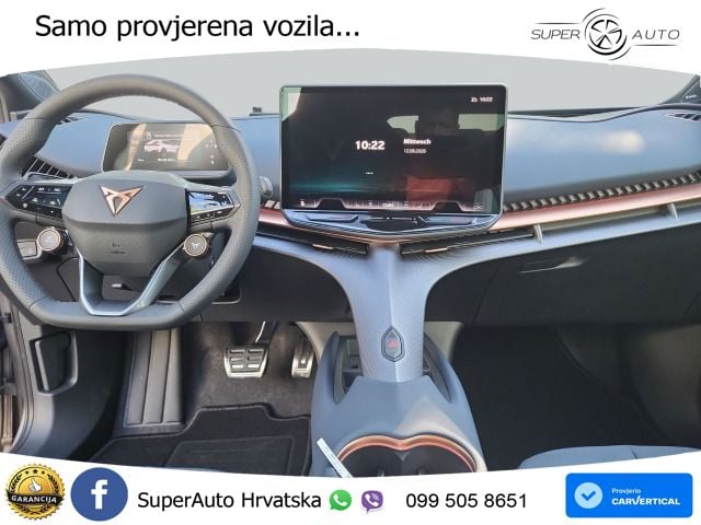 Cupra Tavascan 82 kWh (286 KS) MATRIX+GR SJED+KAM