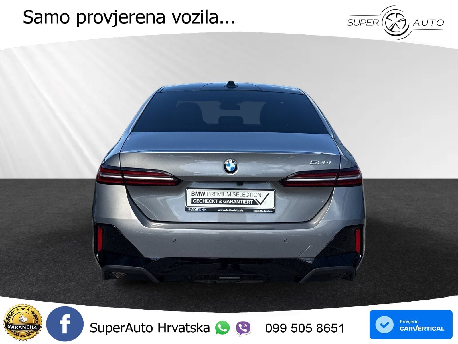 BMW 520i (208 KS) Steptronic M Sport LED+GR SJED+ACC