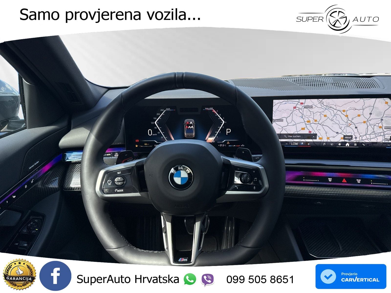BMW 520i (208 KS) Steptronic M Sport LED+GR SJED+ACC
