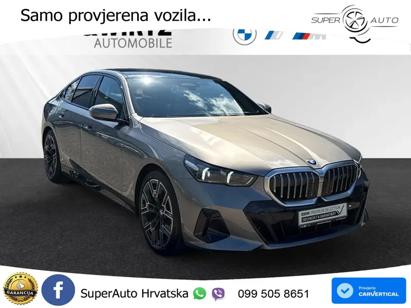 BMW 520i (208 KS) Steptronic M Sport LED+GR SJED+ACC