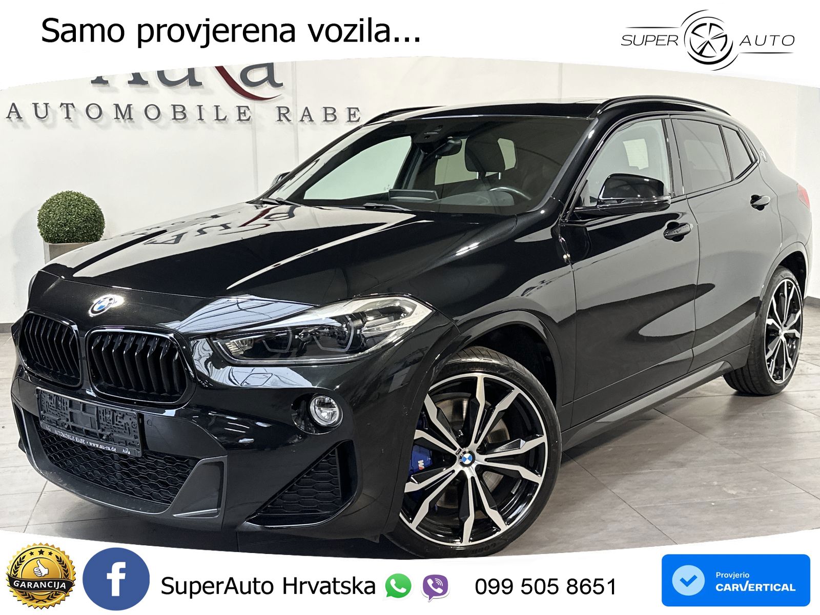 BMW X2 xDrive25d Steptronic M Sport LED+GR SJED+ACC