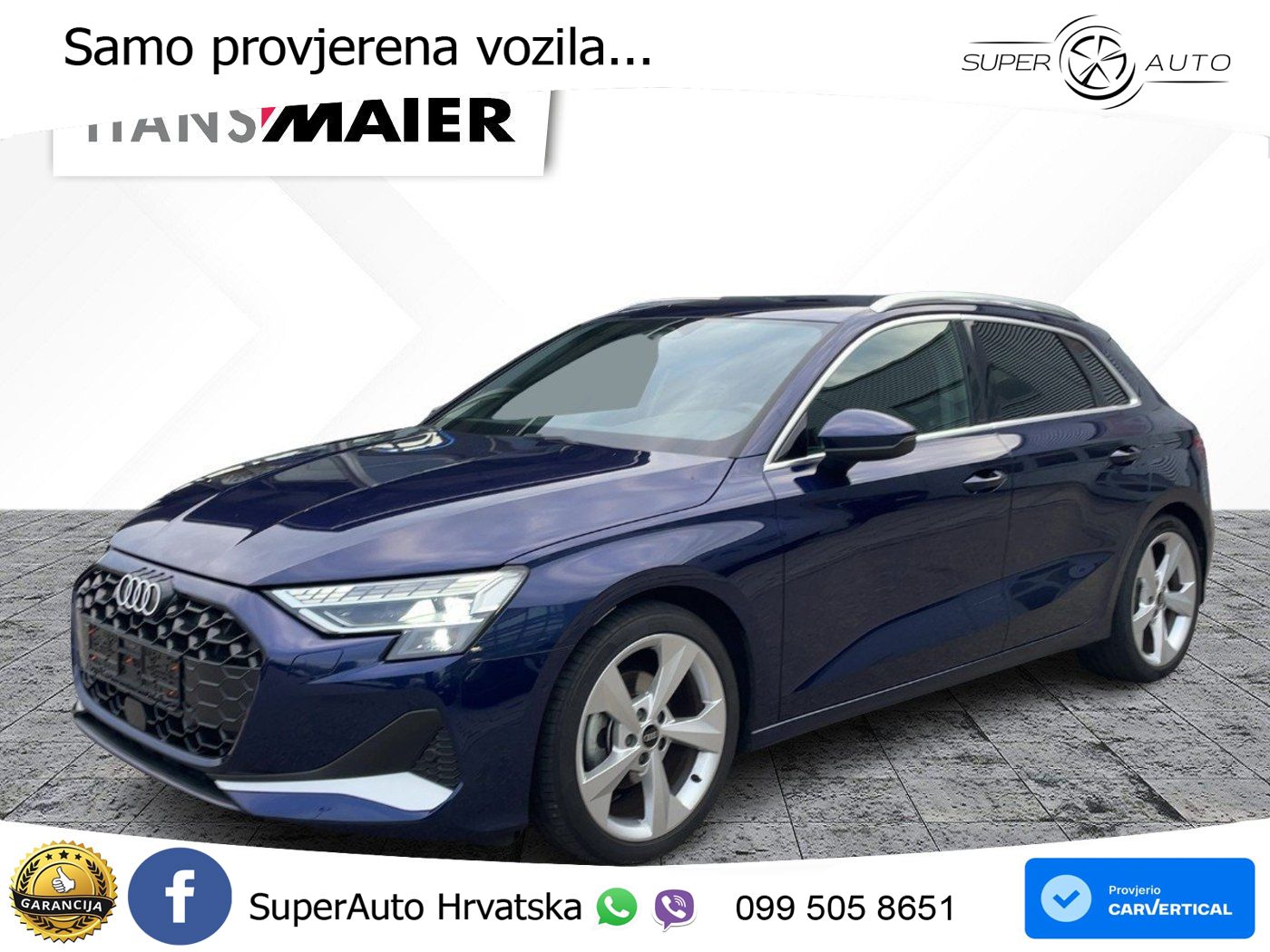 Audi A3 35 TFSI (150 KS) advanced LED+GR SJED+ACC