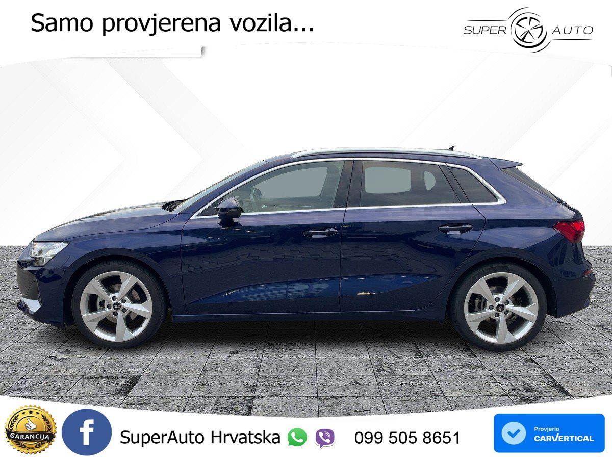 Audi A3 35 TFSI (150 KS) advanced LED+GR SJED+ACC