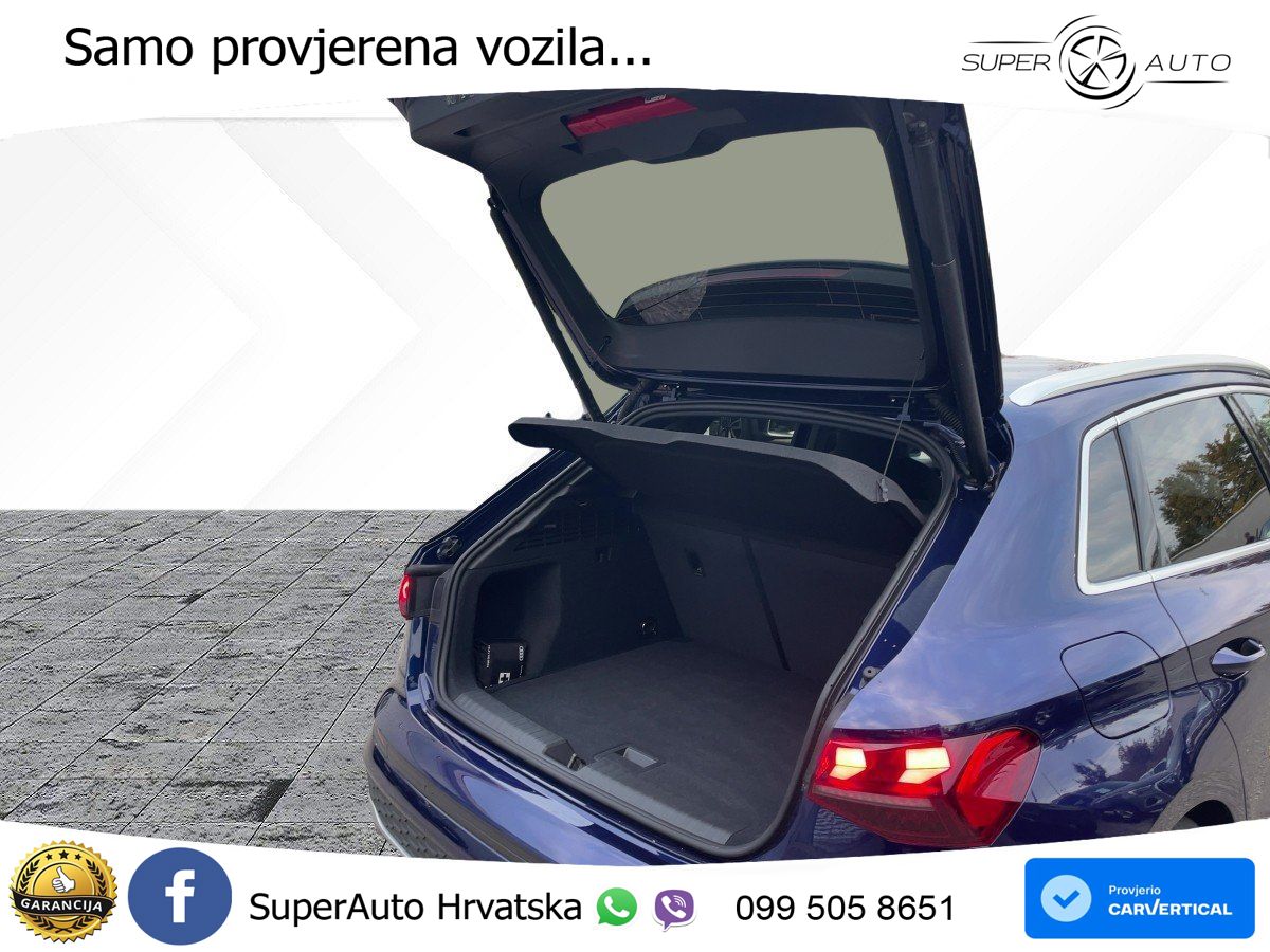 Audi A3 35 TFSI (150 KS) advanced LED+GR SJED+ACC