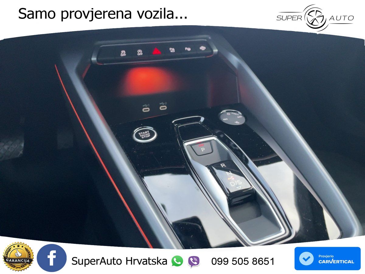 Audi A3 35 TFSI (150 KS) advanced LED+GR SJED+ACC