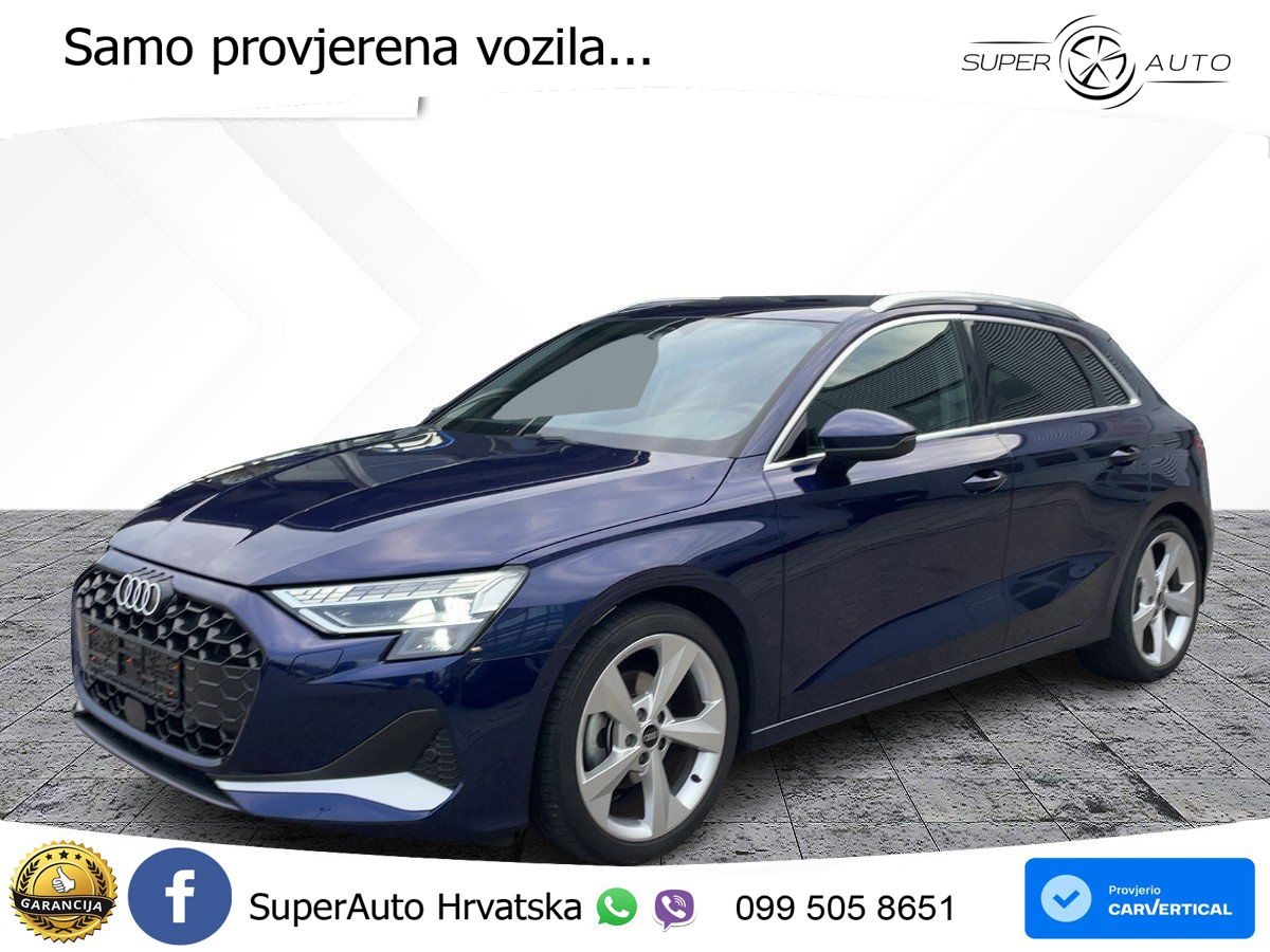 Audi A3 35 TFSI (150 KS) advanced LED+GR SJED+ACC
