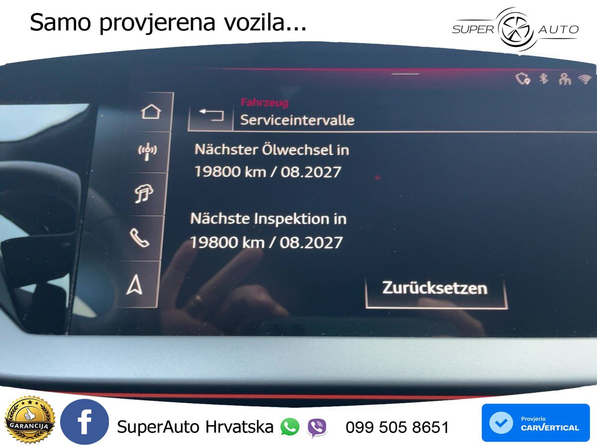 Audi A3 35 TFSI (150 KS) advanced LED+GR SJED+ACC