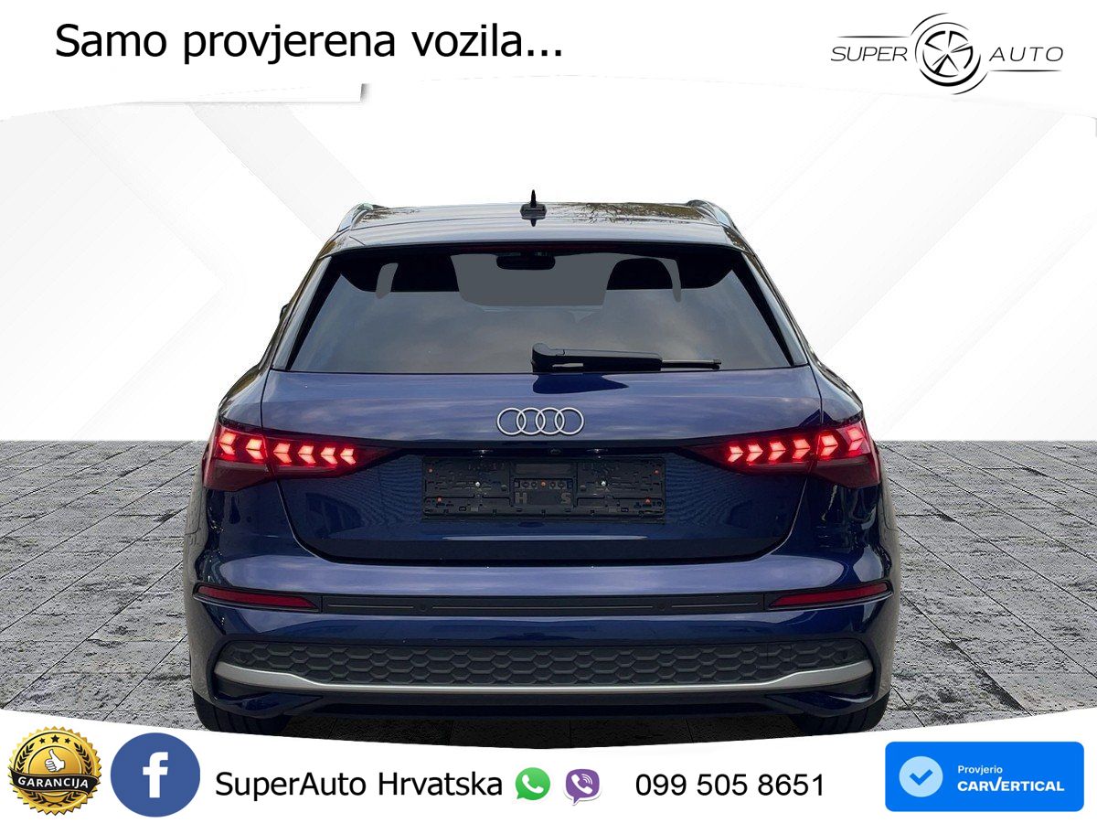 Audi A3 35 TFSI (150 KS) advanced LED+GR SJED+ACC