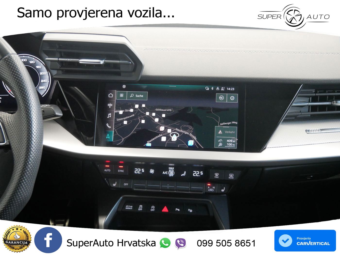 Audi A3 35 TFSI (150 KS) S line LED+GR SJED+ACC