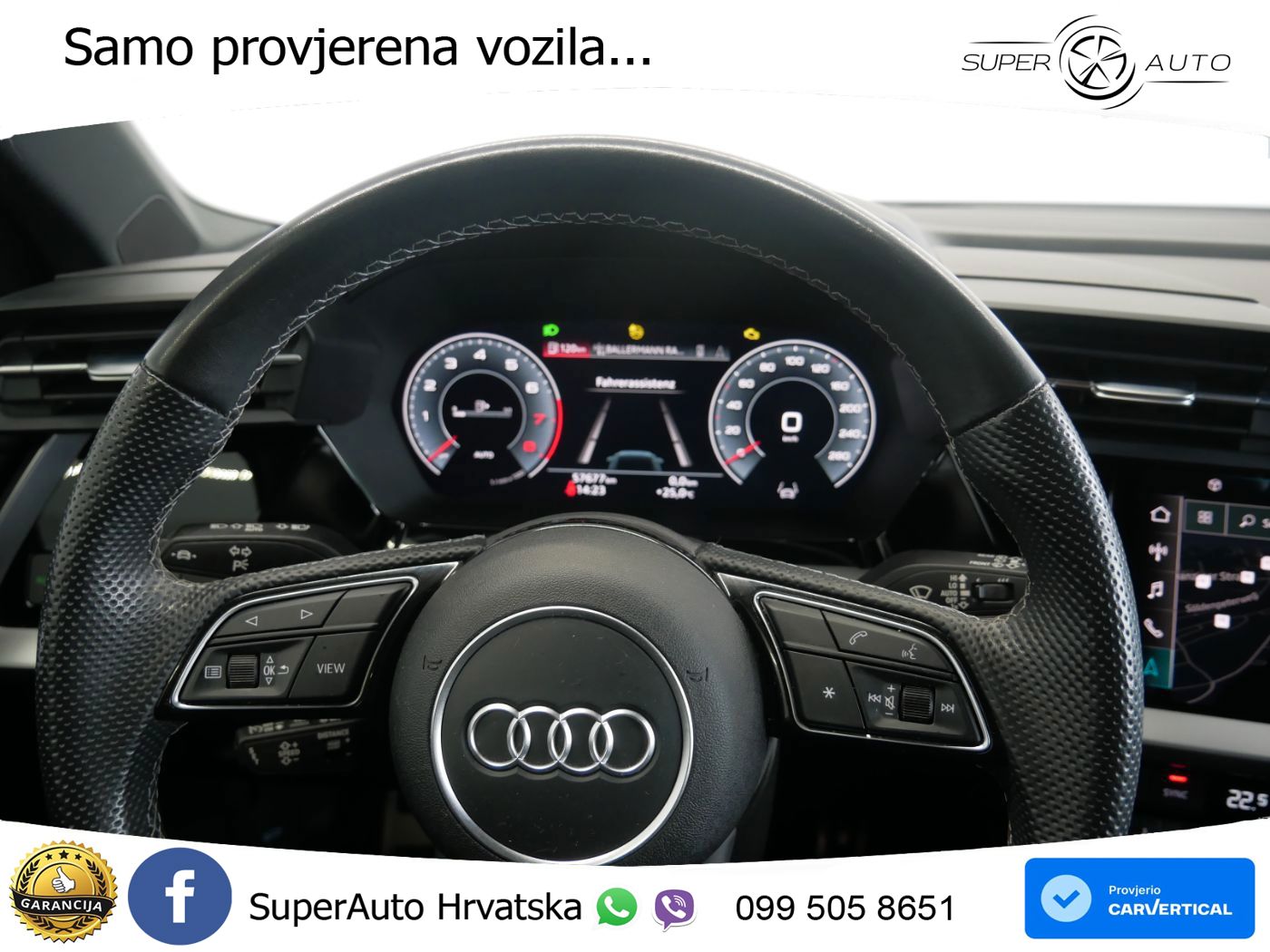 Audi A3 35 TFSI (150 KS) S line LED+GR SJED+ACC
