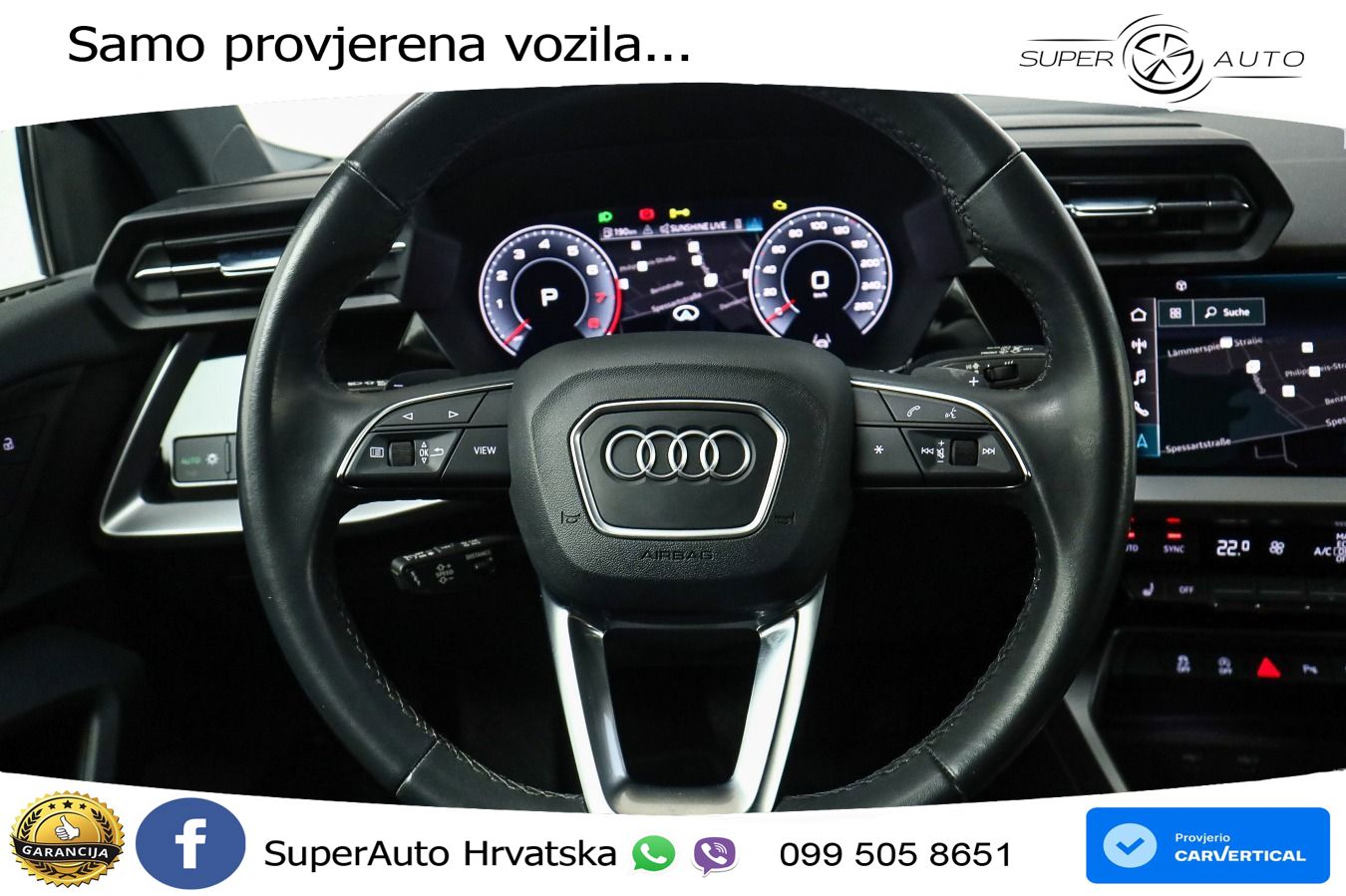 Audi A3 35 TFSI (150 KS) S tronic S line LED+GR SJED+ACC