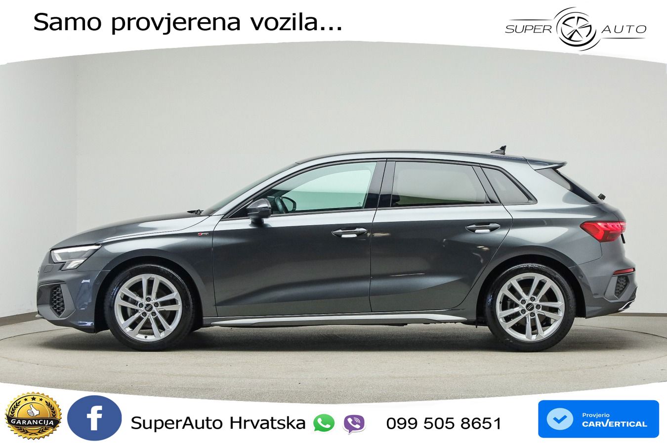 Audi A3 35 TFSI (150 KS) S tronic S line LED+GR SJED+ACC