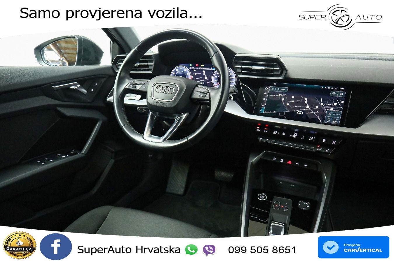 Audi A3 35 TFSI (150 KS) S tronic S line LED+GR SJED+ACC