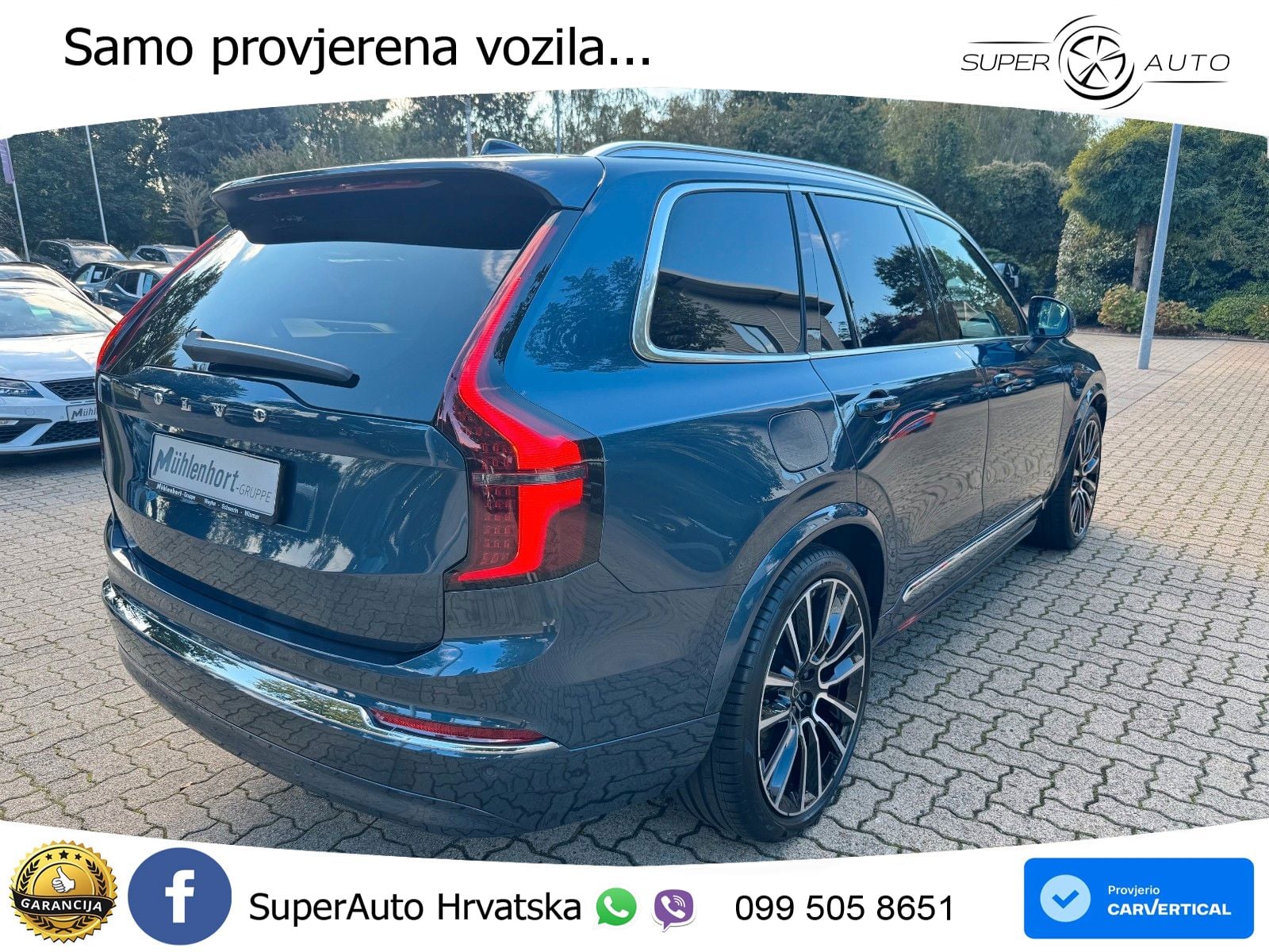 Volvo XC90 2.0 T8 AWD Automatic ACC+HEAD+4xGR SJED+360+PANO