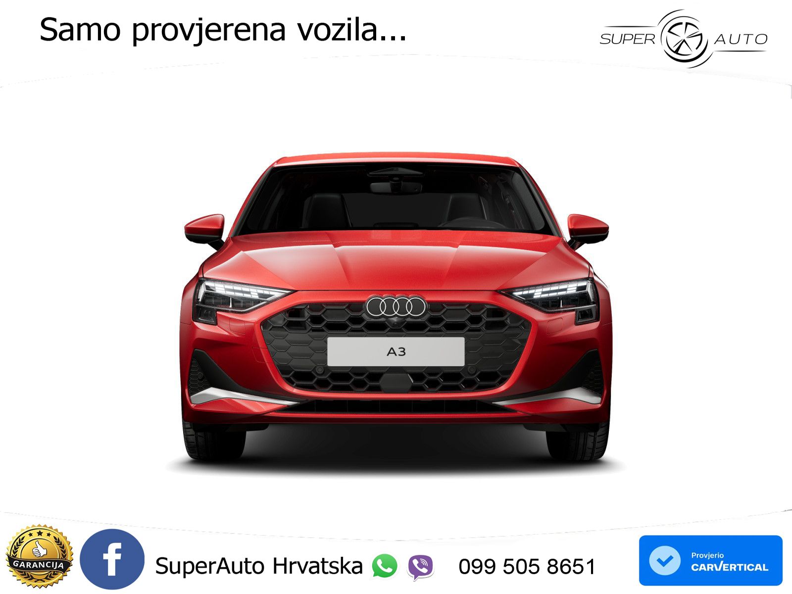 Audi A3 Limuzina 40 TFSI (204 KS) quattro S tronic S line LED+GR SJED+ACC