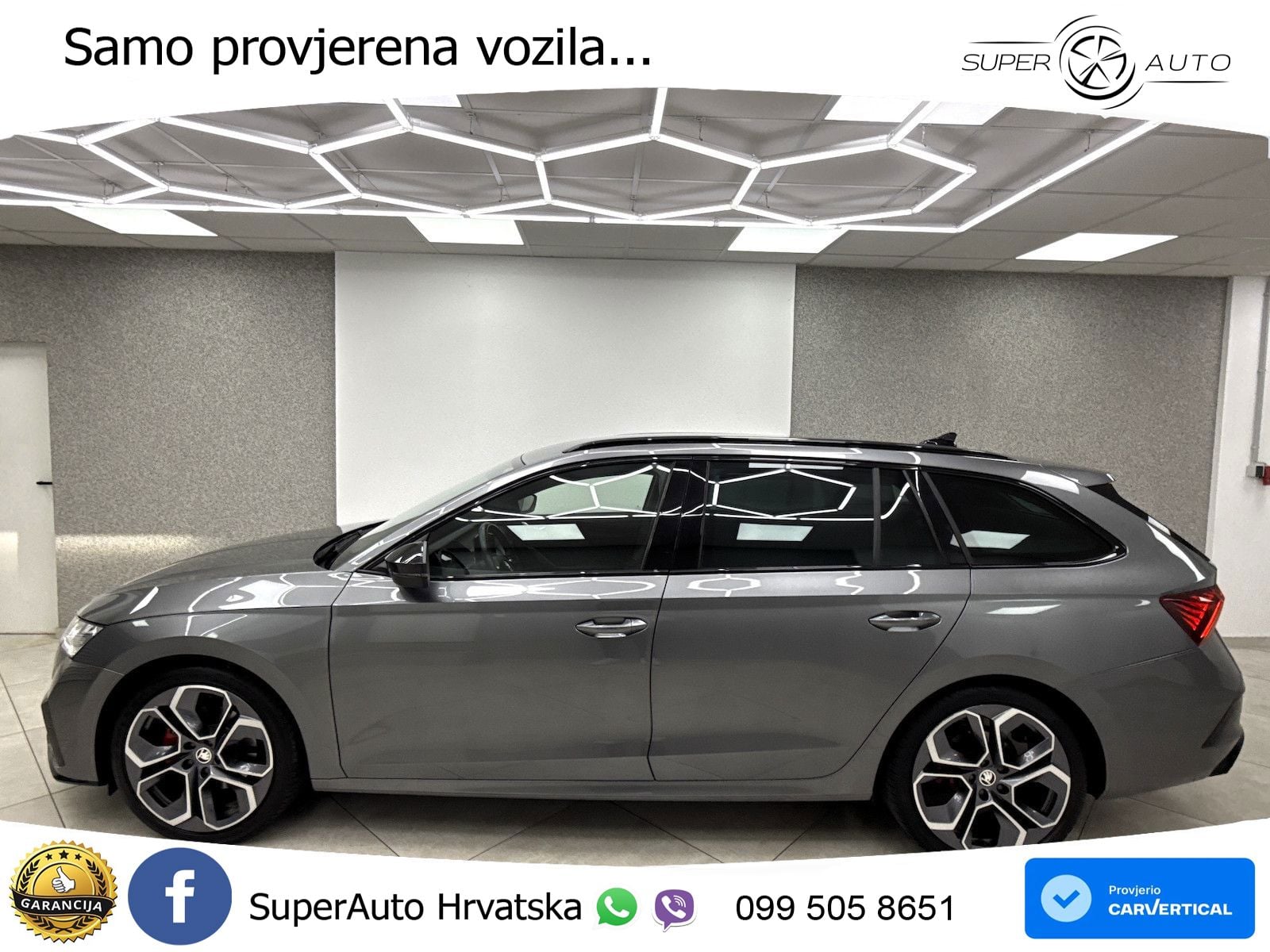 Škoda Octavia Combi RS 2.0 TDI (200 KS) DSG LED+GR SJED+ACC