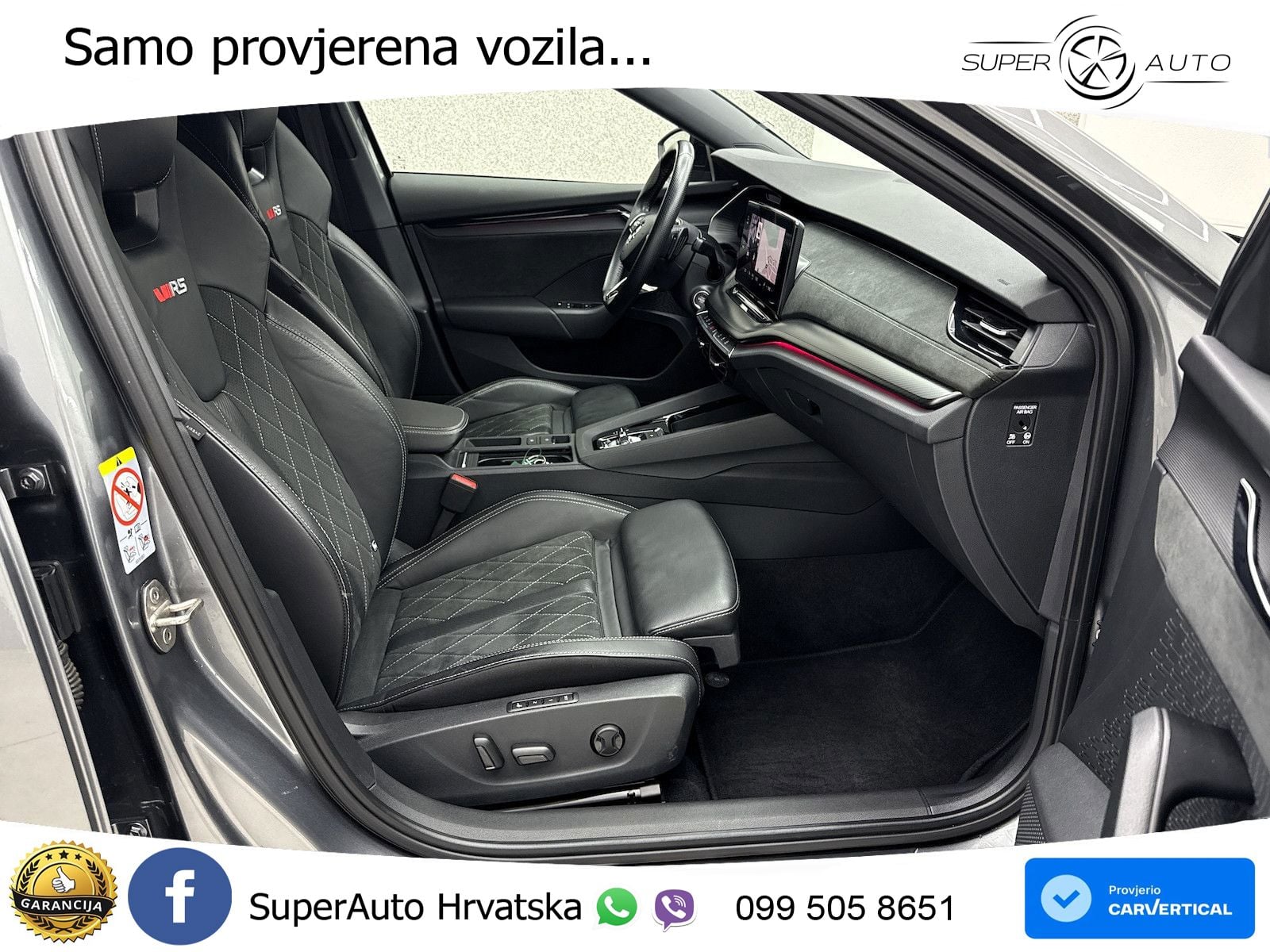 Škoda Octavia Combi RS 2.0 TDI (200 KS) DSG LED+GR SJED+ACC