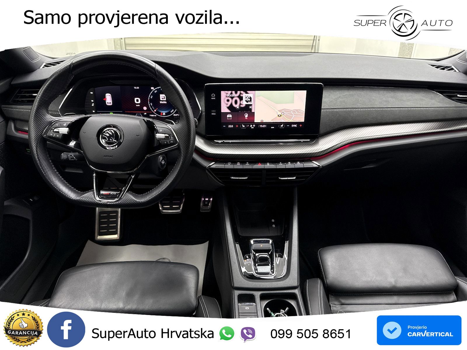 Škoda Octavia Combi RS 2.0 TDI (200 KS) DSG LED+GR SJED+ACC