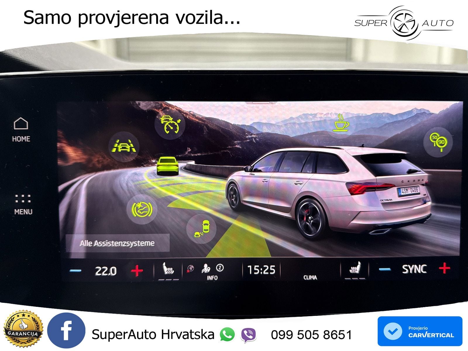 Škoda Octavia Combi RS 2.0 TDI (200 KS) DSG LED+GR SJED+ACC