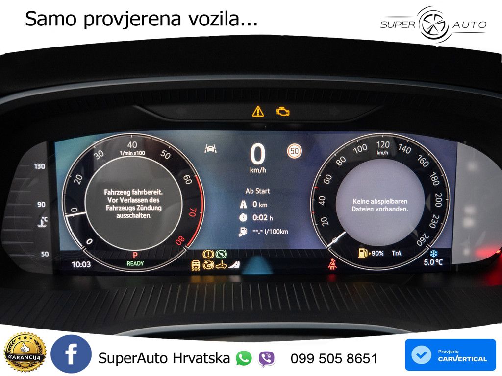 Škoda Octavia Combi 1.5 TSI (150 KS) DSG Selection MATRIX+GR SJED+KAM
