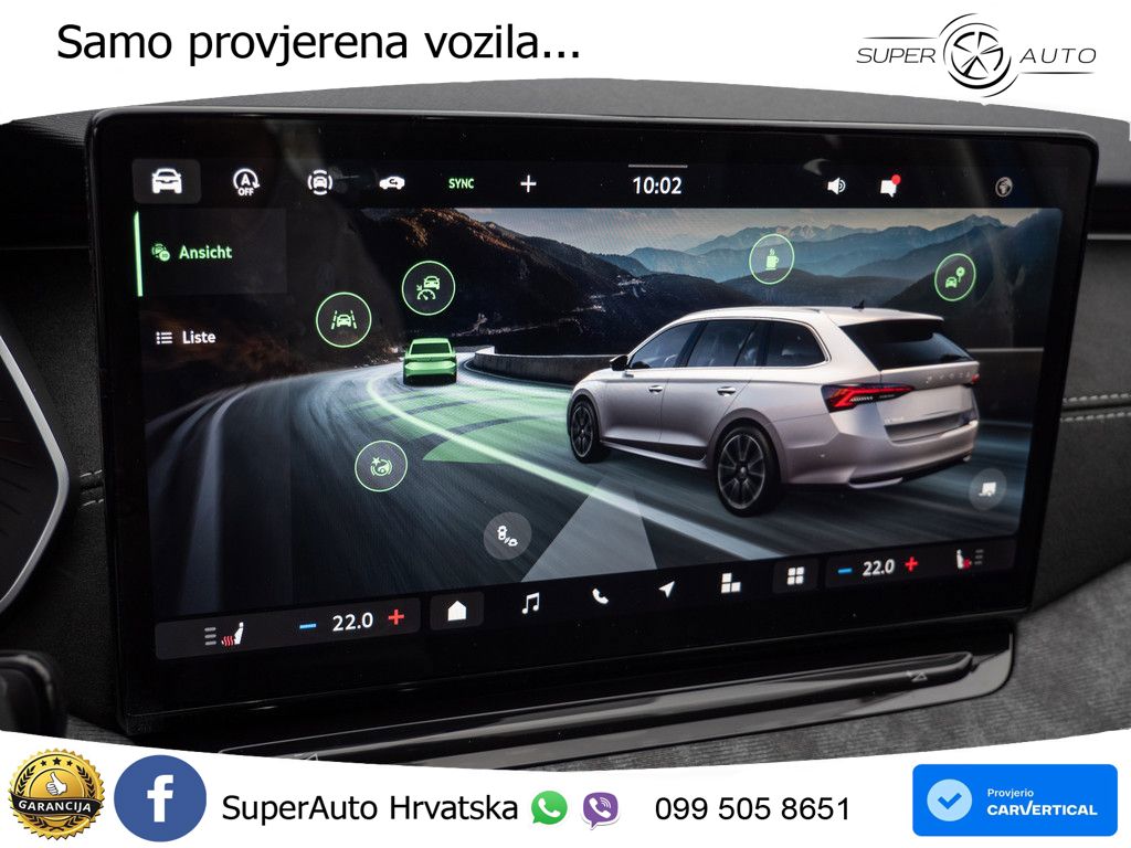 Škoda Octavia Combi 1.5 TSI (150 KS) DSG Selection MATRIX+GR SJED+KAM