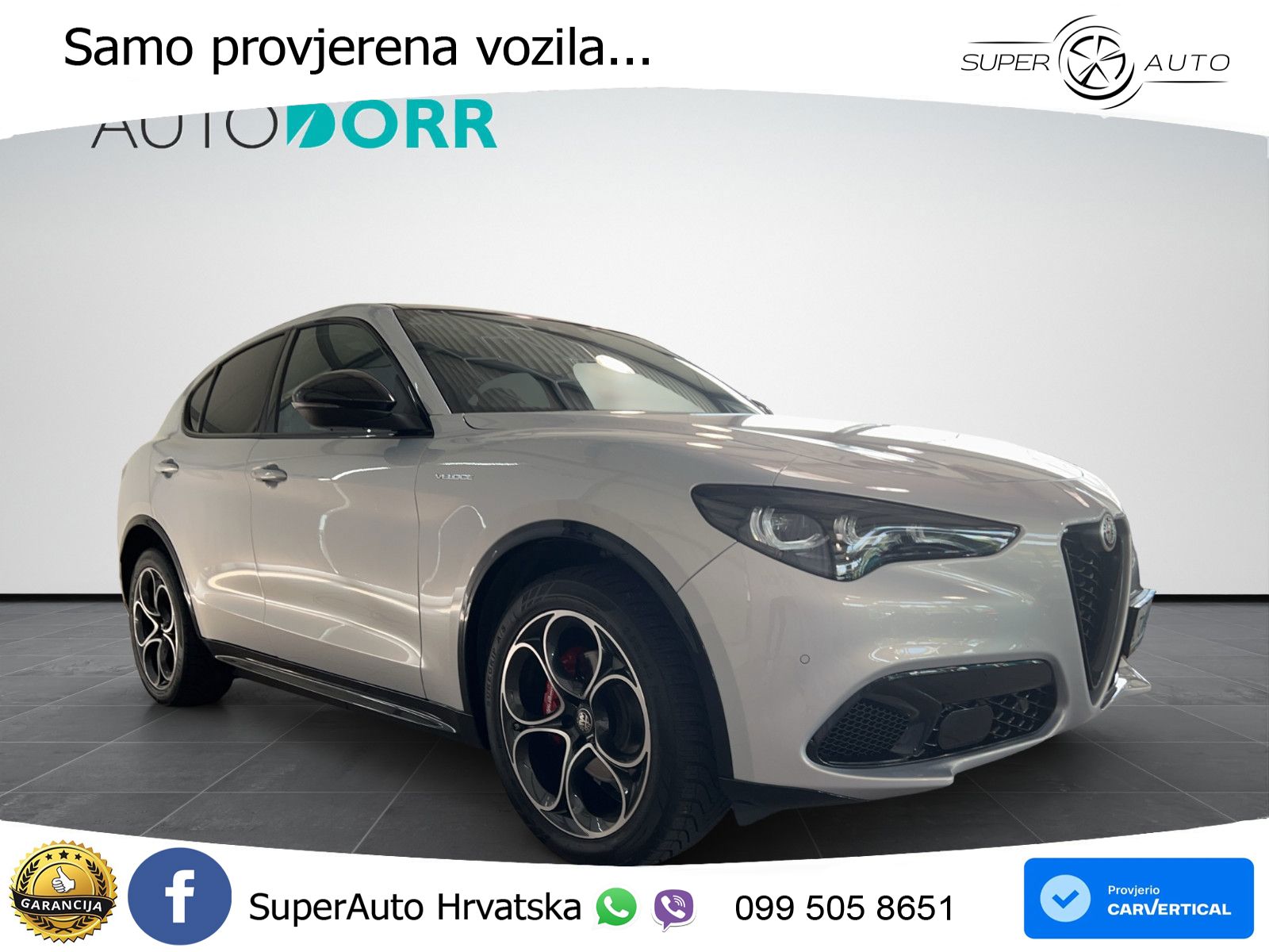 Alfa Romeo Stelvio 2.2 MultiJet II (210 KS) Q4 Automatic LED+GR SJED+ACC