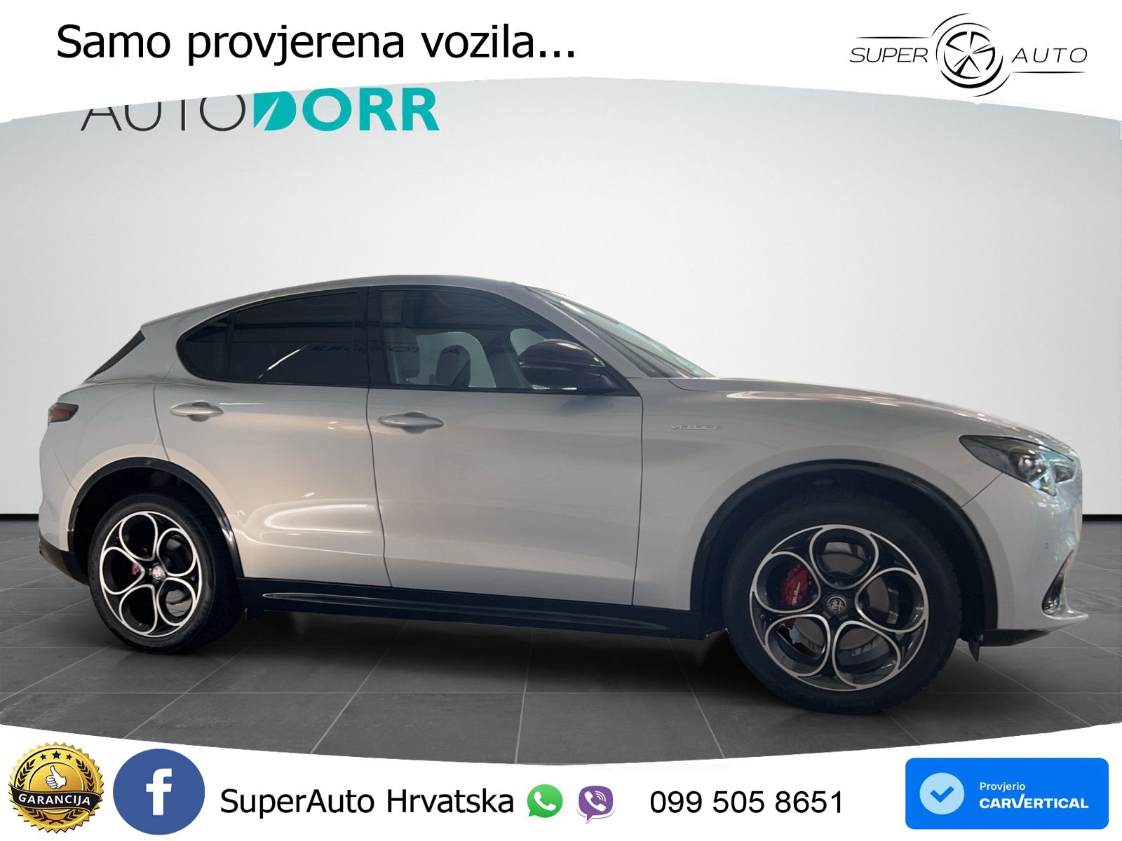 Alfa Romeo Stelvio 2.2 MultiJet II (210 KS) Q4 Automatic LED+GR SJED+ACC